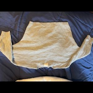Gray Harper sweater medium